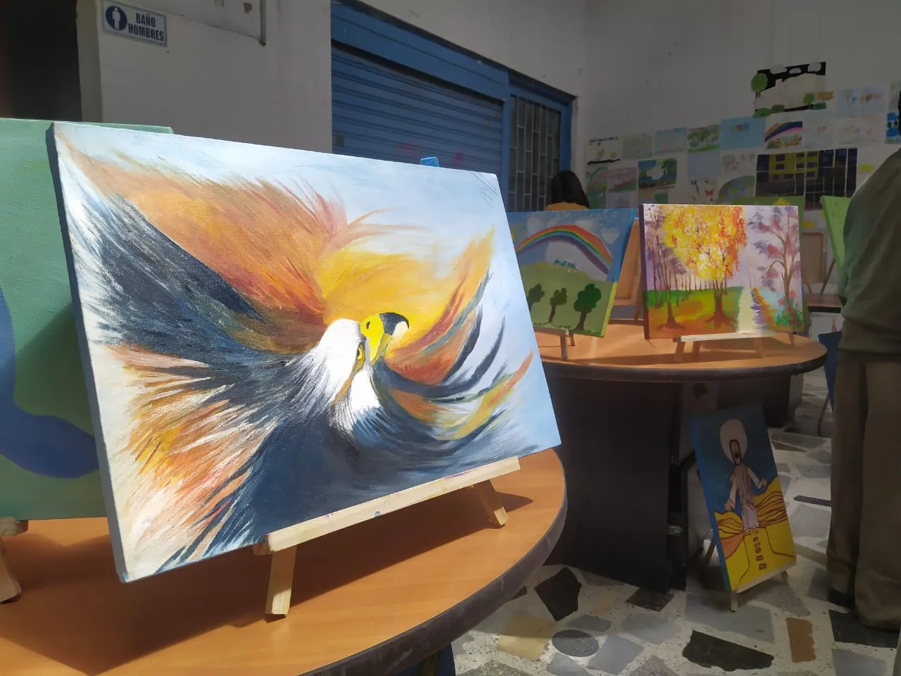 Pintura de águila
